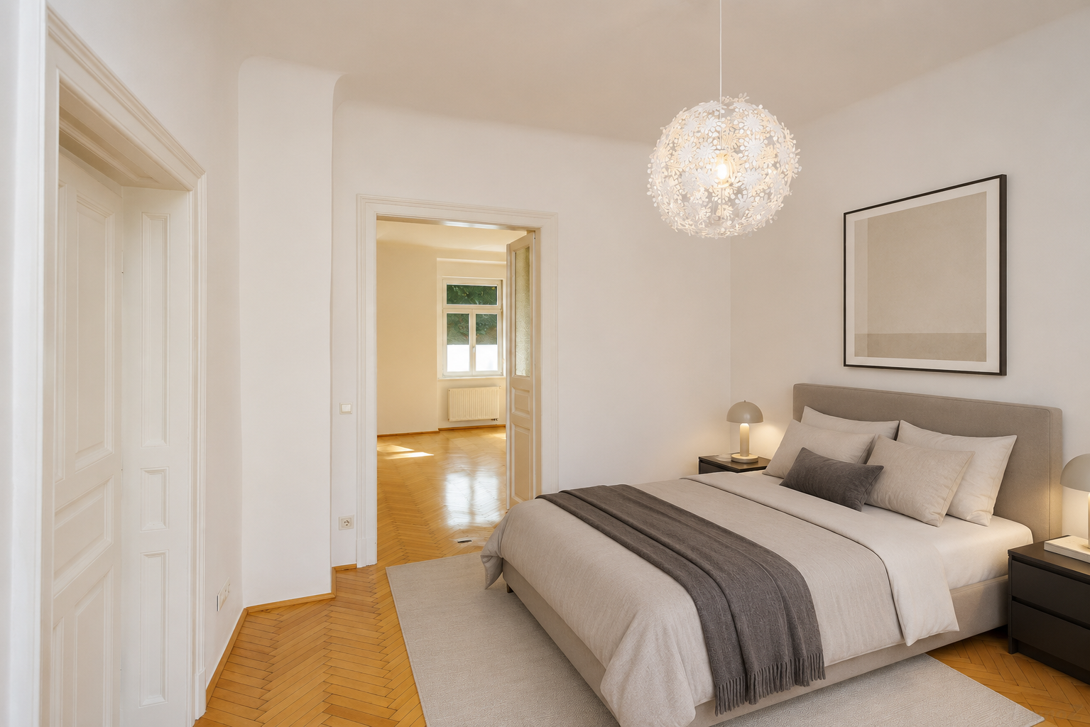 Schlafzimmer Visualisierung
