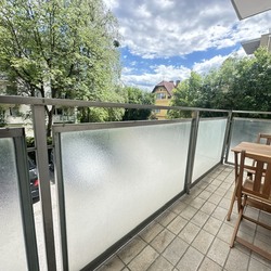 Balkon mit Aussicht