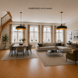 Maisonette Wohnzimmer